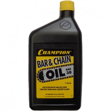 Масло для смазки шины и цепи Champion BAR & CHAIN OIL SAE30 1 л